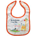 Design personalizado algodão impresso Terry Baby Wear Baby Bib Apron